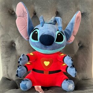 Stitch Plush Toy in Red Spacesuit Disney Store